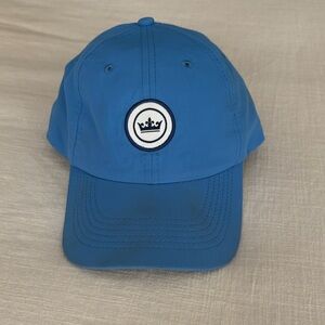 Peter Millar Blue Cap with Crown Emblem